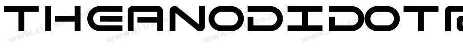 TheanoDidotr Regular字体转换